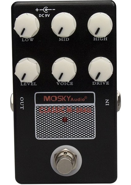 Mosky Audio Gitar Etkisi Pedal Işlemci M-Shall Klasik Hoparlör Simülasyon Drive Ses Seviyesi (Yurt Dışından)
