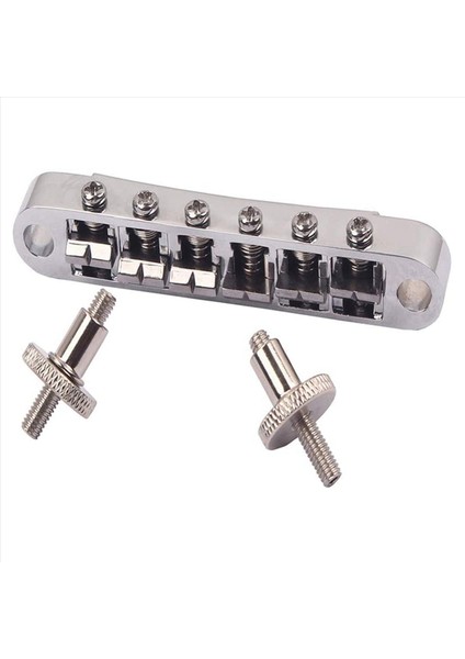 2x Lp Köprü Tune O Matic Köprüsü Ayarlanabilir Krom Kaplama Gitar Köprüsü Gitarlar Müzikal Değiştirme Aksesuarı (Yurt Dışından) fiyatları