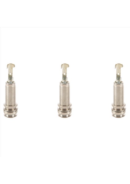 3x Silindir Kipi Uç Pimi Mono Panel Çıkış Ele Elektro Gitar Bass 6 35MM Için (Yurt Dışından)