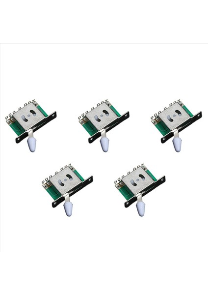 5 Adet Fender Tele Strat Değiştirme Için 5 Yolcu Pikap Seçici Anahtarı (Yurt Dışından)