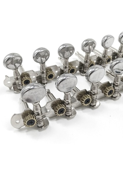 6l 6r Tuning Pegs Tuner Makine Başlıkları Dize Tuning Pegs 12 Dize Akustik Gitar Aksesuar Parça Gümüş (Yurt Dışından) fiyatları