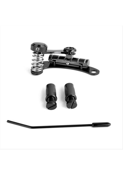 Sg-03 Siyah Vibrato Köprüsü Elektrikli Gitar Tremolo Köprüsü Caz Gitar Çift Kilitleme Tremolo Sistemi (Yurt Dışından)