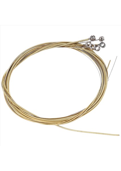 6 Adet Çelik Dizeleri Akustik Gitar Için Yedek Yeni Gümüş+Pirinç (Yurt Dışından) modelleri