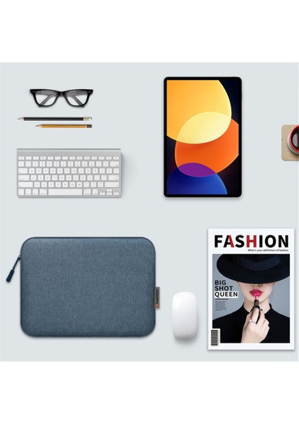 Haweel 9,7-11 Inç Tabletler Için Polyester Kadife Astarlı Koruyucu Kılıf, 27,5 x 20,5 cm - Mavi (Yurt Dışından) fırsatları