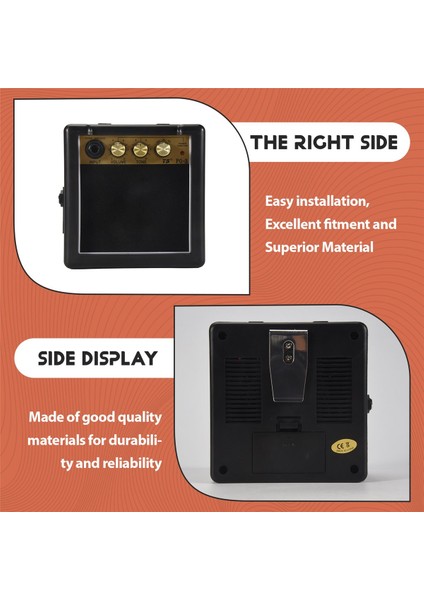 Taşınabilir Mini Gitar Bas Amplifikatör Gitarra Amp 5W Hoparlör Klipsli Gitar Parçaları Akustik Elektro Gitar Pg-3 (Yurt Dışından) indirimleri