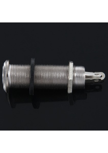 Elektro Gitar Jakı Krom Dişli Silindir Çıkışı Giriş Jack Fiş Soketleri 1/4 Inç Elektro Gitar Için (Yurt Dışından) fırsatları