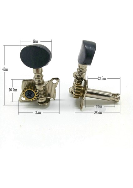 1 Çift 4 String Ukulele Gitar Somun ve 4pcs Metal Açılan Ukulele Uke Tuning Pegs Tuner Tuner Yuvarlak Kapak (Yurt Dışından) fiyatları