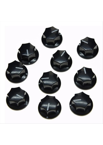 10 Adet Gitar Düğmeleri Amplifikatör Amp Düğmesi Bas Tonu Guitarra Pirinç Için Hacim Düğmeleri (Yurt Dışından)