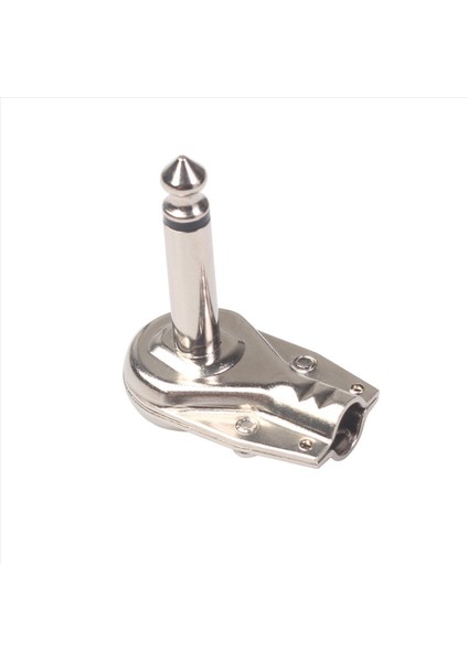 20PCS 90 Degree Dik Açı 6 35 mm Mono 2 Kutup Jakı Fişi 6 35MM Gitar Phono Gözleme 1/4 Inç Konektör Gümüş (Yurt Dışından) modelleri