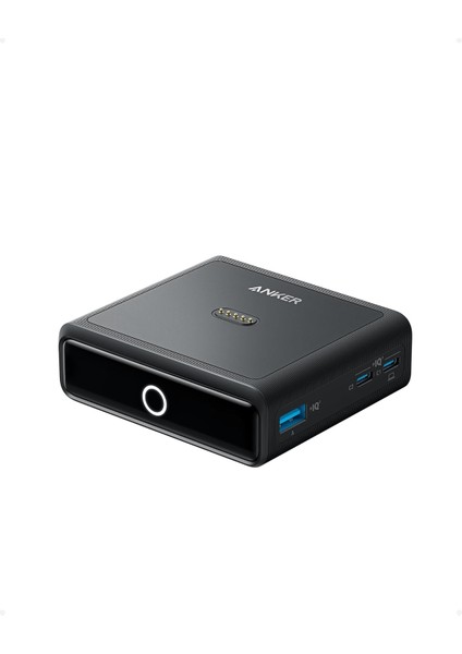 Powerbank Uyumlu Şarj Istasyonu, 3 USB Bağlantı Noktası, Küçük & Kompakt Gan Teknolojisi,akıllı LED Gösterge, 100W