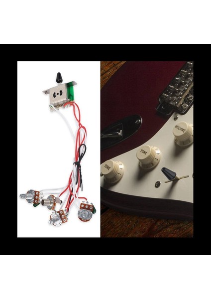 2 Set Gitar Aksesuarları 1 Set 1/4 Inç Gitar Çıkışı Mono Jack Fiş Strat Gitar Için Saplanmış (Yurt Dışından) modelleri