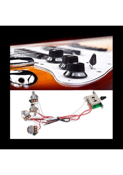 2 Set Gitar Aksesuarları 1 Set 1/4 Inç Gitar Çıkışı Mono Jack Fiş Strat Gitar Için Saplanmış (Yurt Dışından) fırsatları