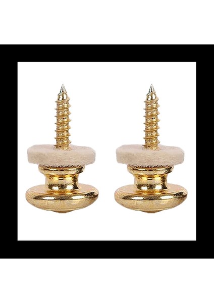 40PCS Yün Bakır Gitar Kayış Kilit Kilit Kilit Pegs Pins Şekli Akustik Klasik Elektro Gitar Için Uç Düğmesi (Yurt Dışından) fiyatları