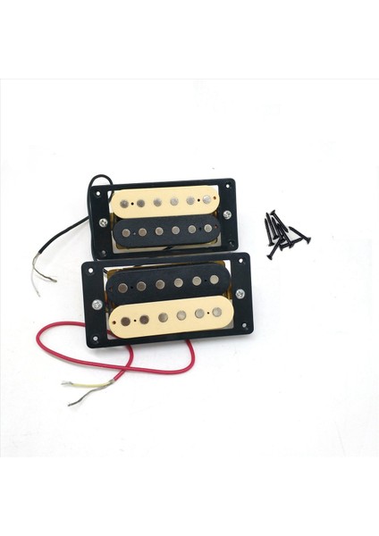 8pcs Elektro Gitar Pikapları 50/52 Zebra Yüzlü Humbucker Çift Elektro Gitar Pikapları (Yurt Dışından) fiyatları