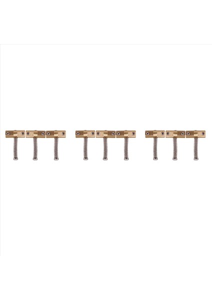 Gitar Telafi Edilmiş Köprü Pirinç Eyerler Seti 10 8mm Tarzı Köprü Eyer Tl Stili 6 Dizeler Elektro Gitar Parçası (9 Adet) (Yurt Dışından)