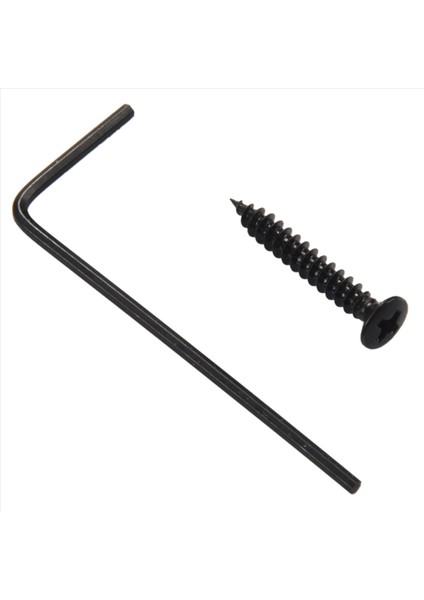 Puro Kutusu Gitarları Için 5x 3 Telli Siyah Üst Yükleme Sert Kuyruk Köprüsü ve Daha Fazlası (Yurt Dışından) fiyatları