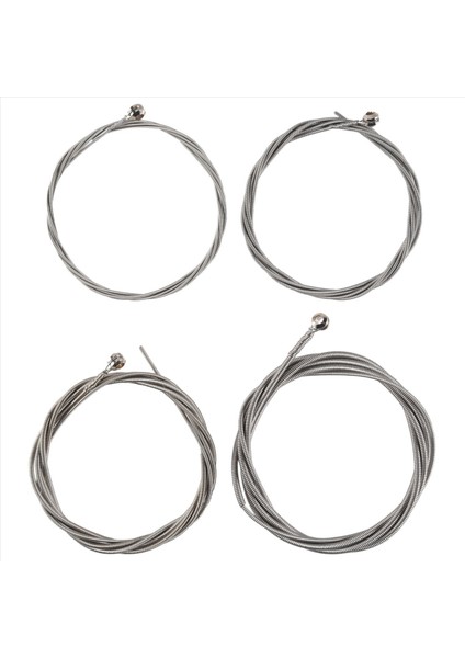 4 Dize Bas Gitar Için 4 Çelik Tel Seti (Yurt Dışından)