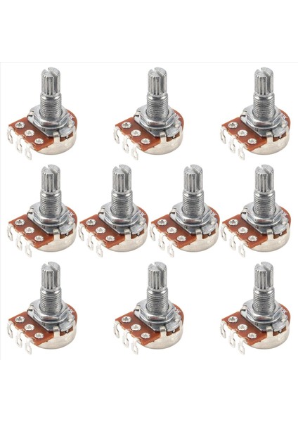 Gitar Küçük Boyutlu Saksılar B500K Gitar Bas Parçaları Için Potansiyometreler (10 Paket) (Yurt Dışından) fiyatları
