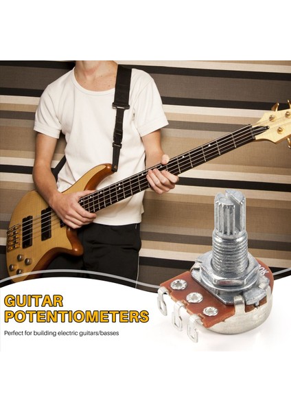 Gitar Küçük Boyutlu Saksılar B500K Gitar Bas Parçaları Için Potansiyometreler (10 Paket) (Yurt Dışından) fırsatları