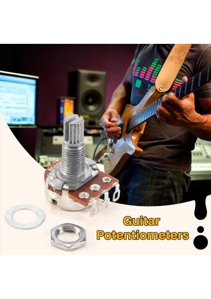 Gitar Küçük Boyutlu Saksılar B500K Gitar Bas Parçaları Için Potansiyometreler (10 Paket) (Yurt Dışından) indirimleri