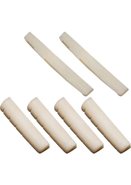 Gitar Için Akustik Gitar Için Doğal Sığır Kemik Gitar Fıstığı Eyer (Yurt Dışından)