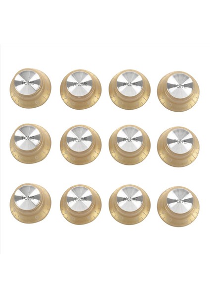 3 Les Paul Gold Folyo Düğmesi Için Gibson Için Altın Top Şapka Knob Set (Yurt Dışından)