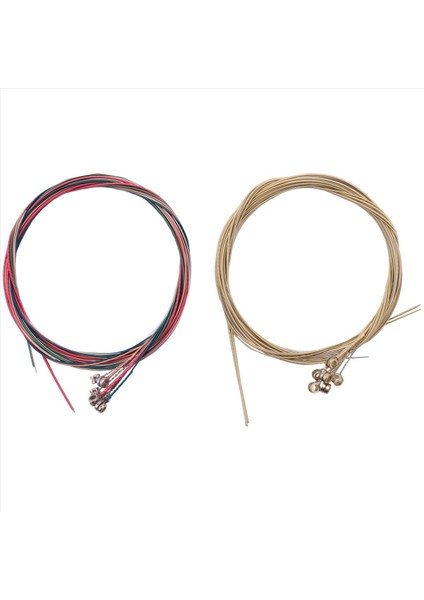 Akustik Gitar Gitar Değişen Aracı Için 2 Set 6 Gitar Dizesi Yedek Çelik Dize (Yurt Dışından) modelleri