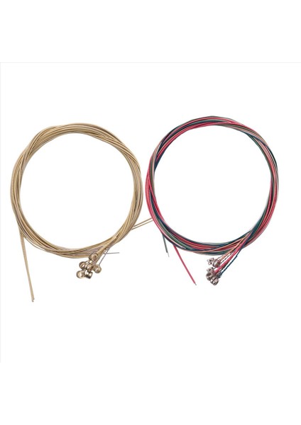 Akustik Gitar Gitar Değişen Aracı Için 2 Set 6 Gitar Dizesi Yedek Çelik Dize (Yurt Dışından) fırsatları