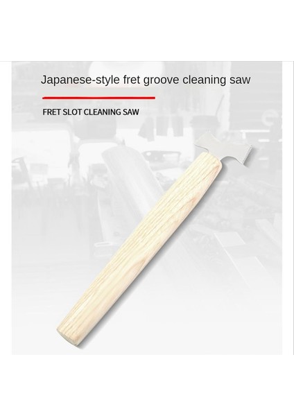 Gitar Temizleme Dosyası Araçları Yuva Deliği Gitar Fret Somun Sökü Temizleme Saw Müzik Aletleri Temizleme Aracı Ahşap (Yurt Dışından) modelleri