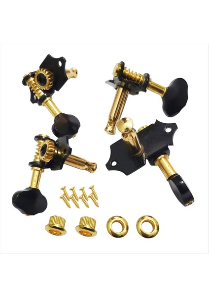 4pcs Gitar String Tuner Ukulele String Tuner Aksesuarlar Halk Gitar Dize Sarıcı Müzik Enstrüman Parçaları (Yurt Dışından)