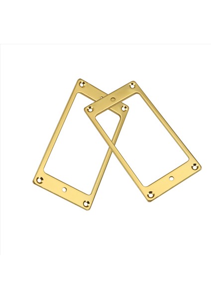 2 Adet Metal Düz Humbucker Kapak Gitar Pikap Çerçevesi Montaj Halkası (Yurt Dışından) modelleri
