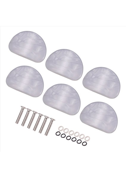 12 Pcs Beyaz Inci Gitar Ayarlama Pegs Anahtarlar Düğme Tuner Makine Başlıkları Premium Ayarlama Anahtar Düğmesi Kapak Koyu Tutma Kapakları (Yurt Dışından) fiyatları