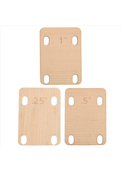 3pcs Gitar Boyun Şimleri Katı Akçaağaç Ahşap Gitar Boyun Koruması 0 25 0 5 ve 1 Derece Gitar Boyun Plakası Aracı (Yurt Dışından) fiyatları