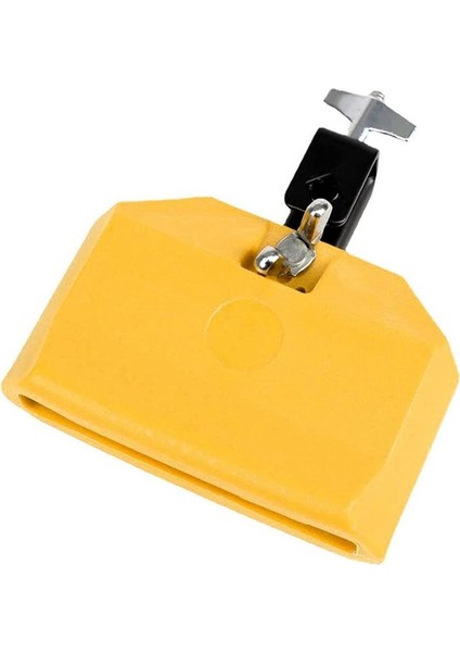 5 Inç Reçel Bloğu Latin Drum Enstrümanı (Sarı) ile Uyumlu Plastik Müzikal Perküsyon Bloğu (Yurt Dışından)