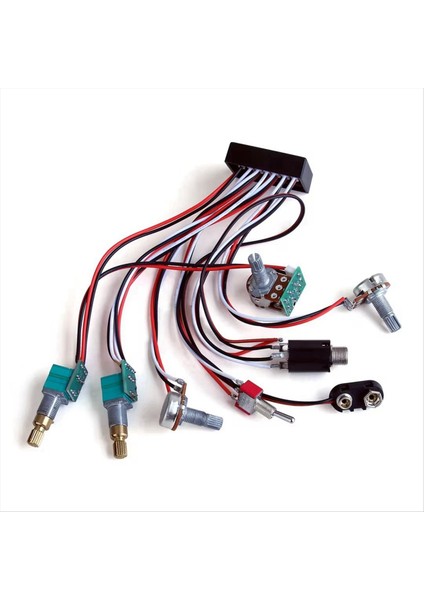 EQ-B15T Bas Hat+Aksesuarlar Elektrik Gitar Bas Aktif Pikap Hattı Elektrik Bas Hat Bas Amplifikatör Hattı (Yurt Dışından) fırsatları