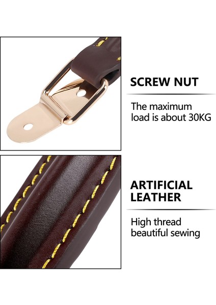 Marshall AS50D AS100D Gitar Amp Here Kabulu (Kahverengi) Için Amplifikatör Deri Kol Kayışı (Yurt Dışından) fırsatları