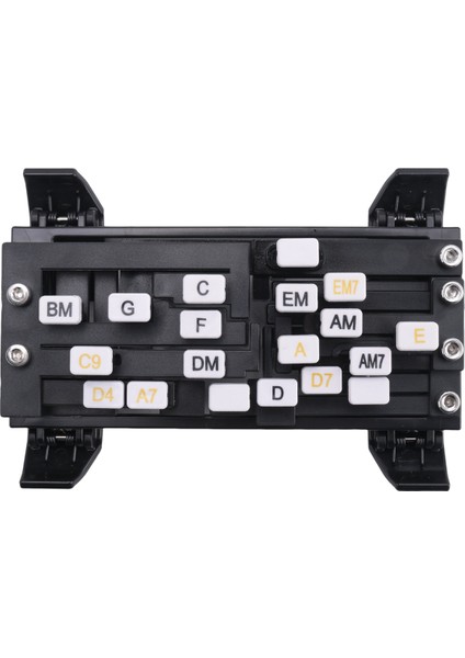 Gitar Öğrenme Yardım Aracı Gitar Akor Eğitmeni Gitar Uygulaması Yardım Eğitim Öğrenim Sistemi Gitar Başlangıç Siyah (Yurt Dışından)