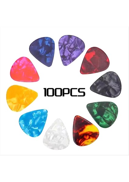 100PCS Gitar Seçimleri 0 46MM Kalınlıkta Selüloid Gitar Toplama Bas Akustik Gitar 30X26MM (Yurt Dışından) modelleri