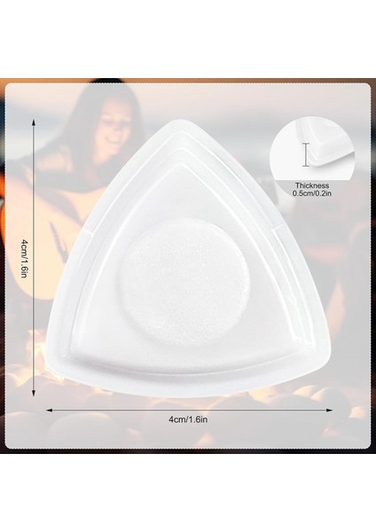 3pcs LED Gitar Sıck Bas Mektrum Lıght Up Bıt Bıte Pıckıng Pıckıng Pıckıng Pıckıng Sıckıng Sıckıngs Ukulele Elektro Gitar Için (Yurt Dışından) fırsatları