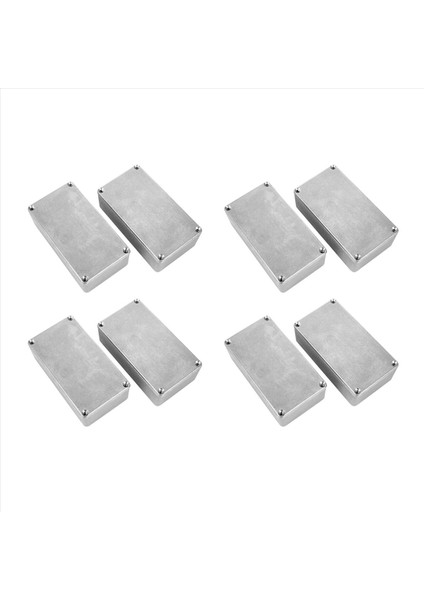 8pcs 125B/1590N1 Alüminyum Kılıf Gitar Stompbox ve Gitar Etkisi Pedal Projesi Için Pedal Muhafazası (Yurt Dışından)