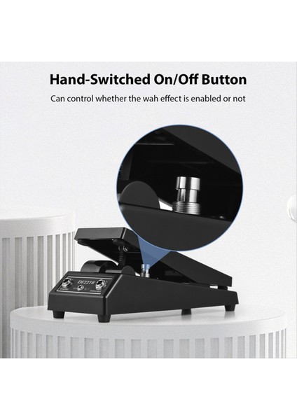 Profesyonel Gitar Pedalı - Wah &amp Volume Effects 6 35MM Jacks Kayma Önleyici Tasarım Elektro Gitar Parçaları (Yurt Dışından) fiyatları