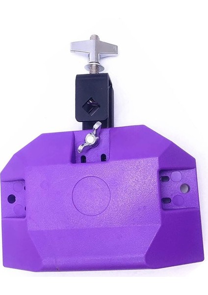 Reçel Blok Blok Latin Perküsyon Müzik Enstrümanı Plastik 3 Taraflı Montaj Orta Zift (Mor) (Yurt Dışından) fırsatları