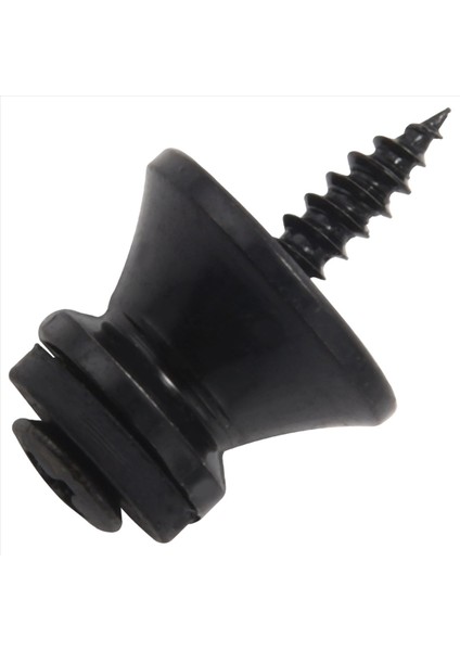 40 x Elektrik Akustik Gitar Bas Kayış Düğmesi Vidalı Kilit Pimleri Siyah Pedler (Yurt Dışından) modelleri