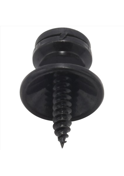 40 x Elektrik Akustik Gitar Bas Kayış Düğmesi Vidalı Kilit Pimleri Siyah Pedler (Yurt Dışından) fırsatları