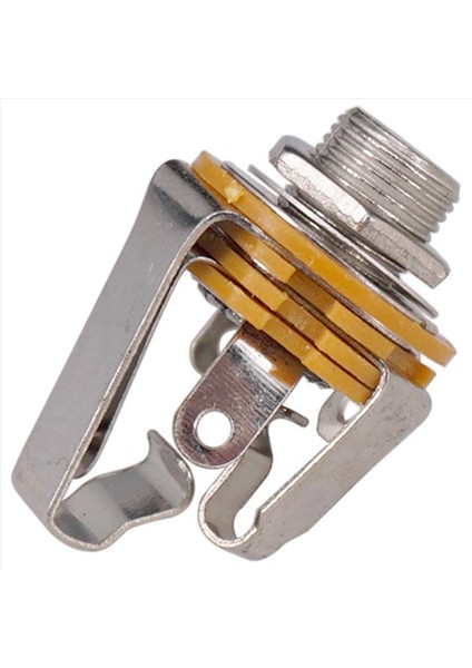 12PCS 1/4 Inç 6 35MM Stereo Giriş Jack Fiş Soketi Elektro Gitar Bas Gitar Pikap Çıktı Jakı Gitar Parçaları (Yurt Dışından) fiyatları