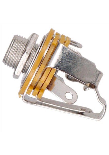 12PCS 1/4 Inç 6 35MM Stereo Giriş Jack Fiş Soketi Elektro Gitar Bas Gitar Pikap Çıktı Jakı Gitar Parçaları (Yurt Dışından) fırsatları