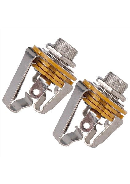 12PCS 1/4 Inç 6 35MM Stereo Giriş Jack Fiş Soketi Elektro Gitar Bas Gitar Pikap Çıktı Jakı Gitar Parçaları (Yurt Dışından) indirimleri