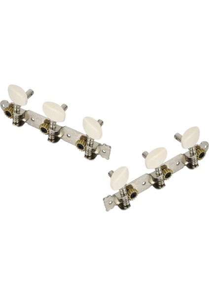 2pcs Akustik Klasik Gitar Seti Ayarlanma Pegs Tuş Makine Başlıkları Tuner (Yurt Dışından) fırsatları