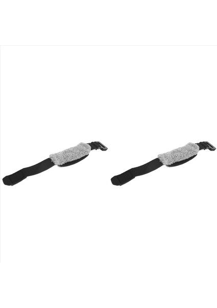 2x Gitar Perdesi Dizeleri Sessiz Sönümleyiciler Muter Akustik Klasik Gitar Bas Ukulele Enstrüman Aksesuarları Gri (Yurt Dışından)