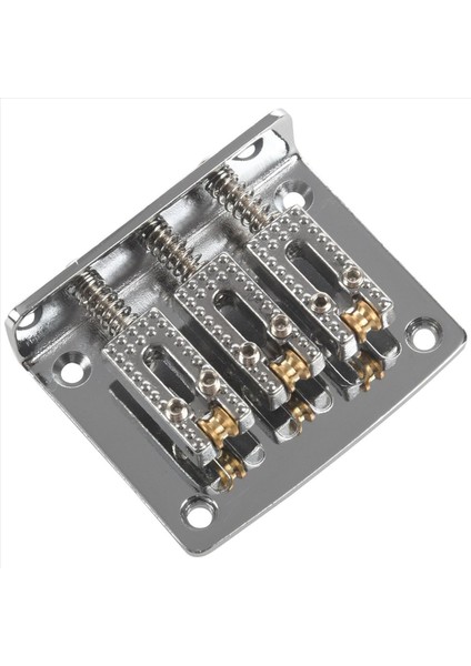 10X 3 String Gitar Ball String Bridge Köprü Çekme Ip Strip Sabit Tail Gitar Köprüsü Tail 3 String Gümüş (Yurt Dışından) fırsatları